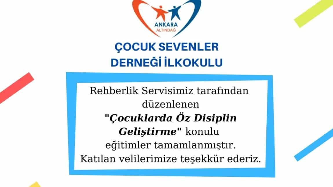 Çocuklarda Öz Disiplin Geliştirme Eğitimleri