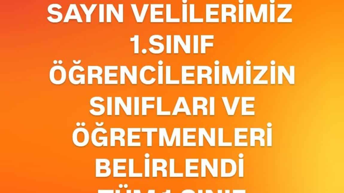 2025-2026 Eğitim Öğretim Yılı 1.Sınıf Öğrencilerimizin Sınıfları Belirlendi